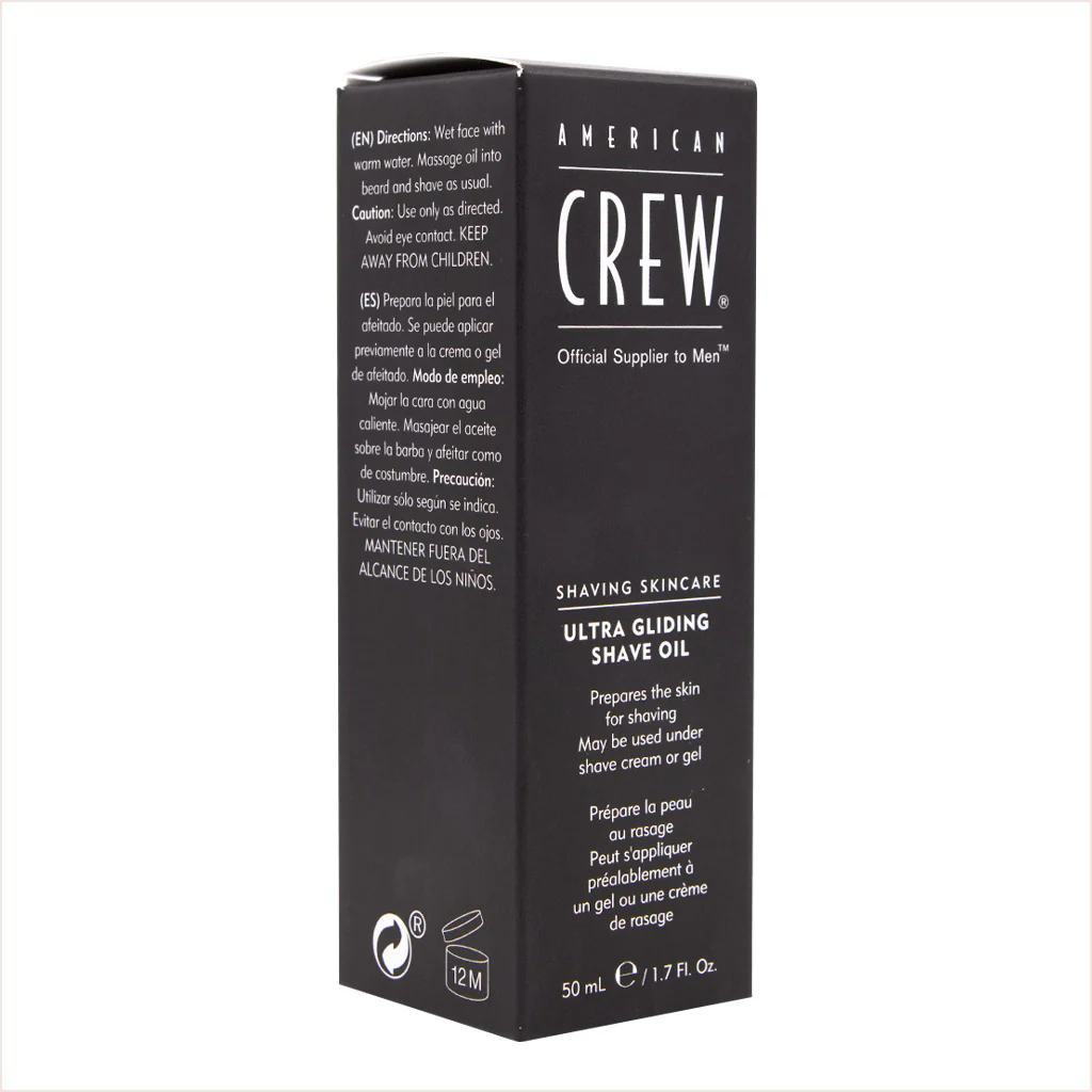 American Crew Shave Ultra Gliding Shave Oil 50ml - Image 4