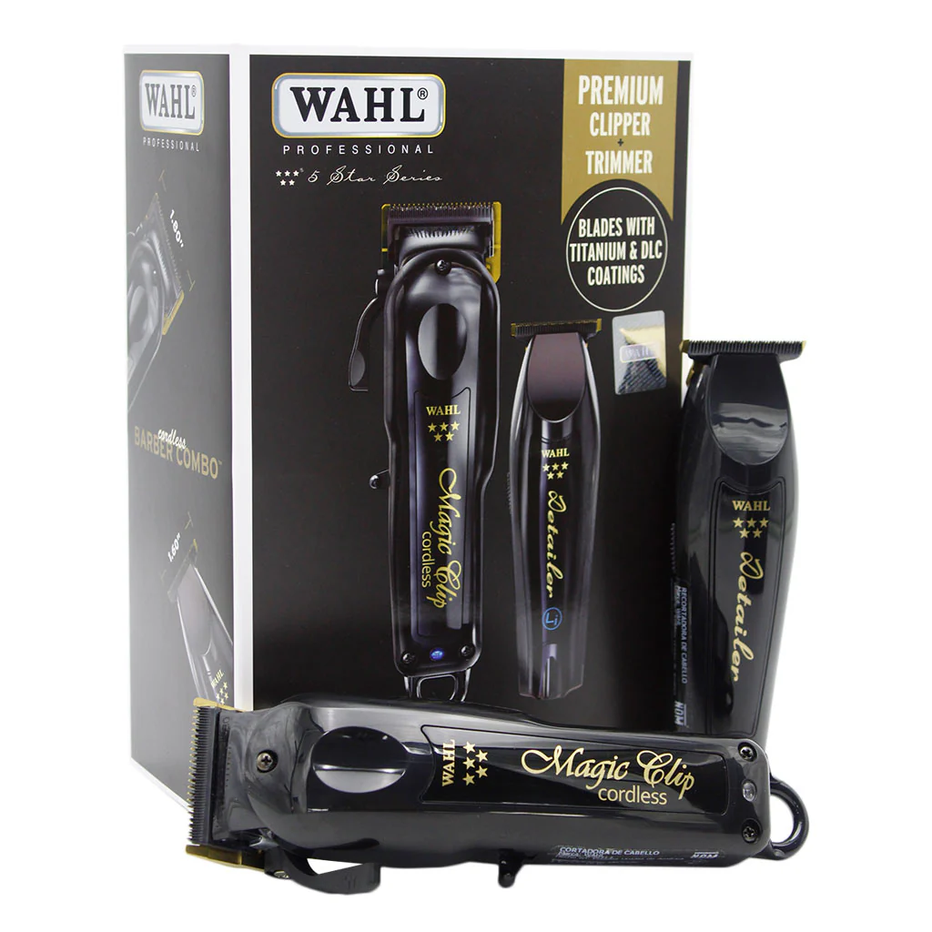 Combo Barber Wahl Inalámbrico Magic Clip + Detailer Li - Image 4