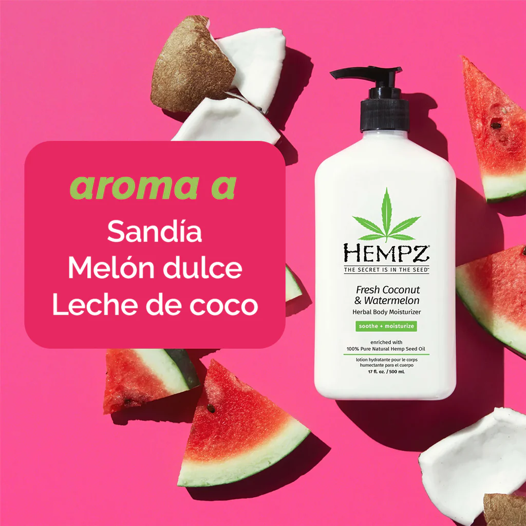 HEMPZ HIDRATANTE CORPORAL COCO SANDÍA 500ML - Image 2