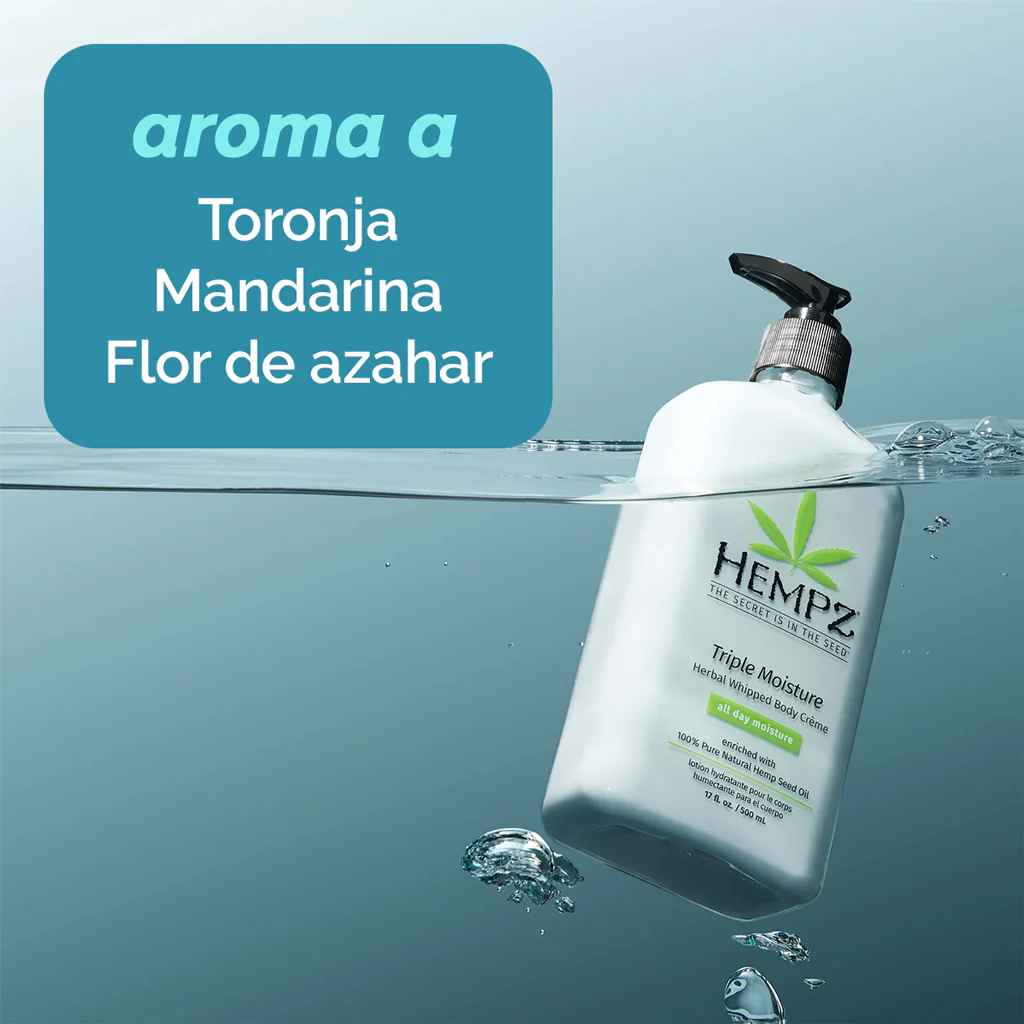 HEMPZ TRIPLE HUMECTACIÓN TORONJA Y DURAZNO 500ML - Image 2