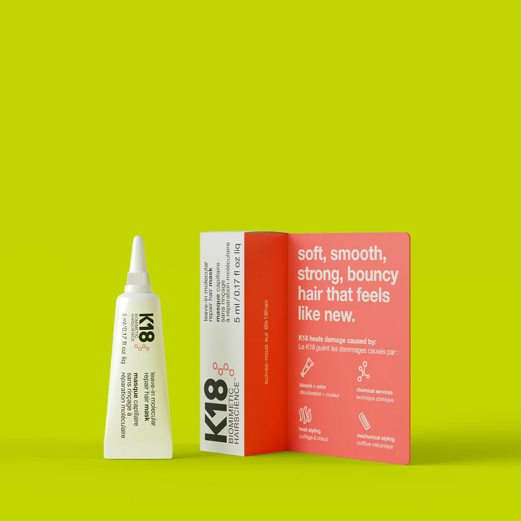 K18 Home Leave-in repair mask single tube card - Image 4