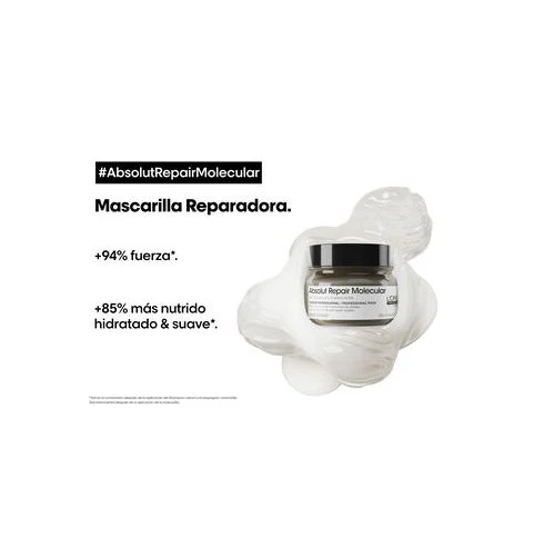LOREAL PROFESSIONAL Absolut Repair Molecular Mascarilla 250ml - Image 2