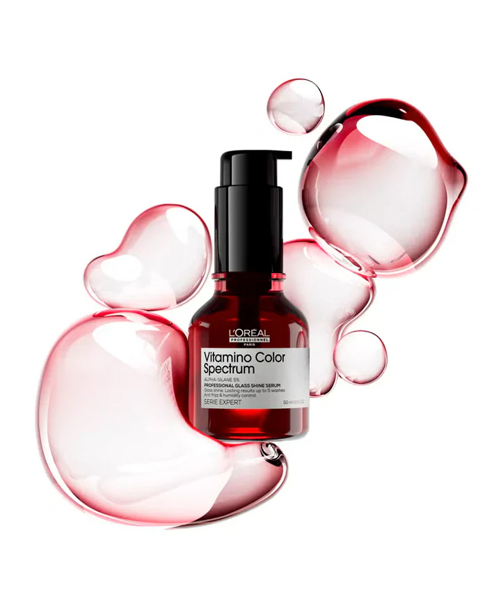 LOREAL PROFESSIONNEL SERIE EXPERT VITAMINO COLOR SPECTRUM SERUM GLASS SHINE 50 ML - Image 2