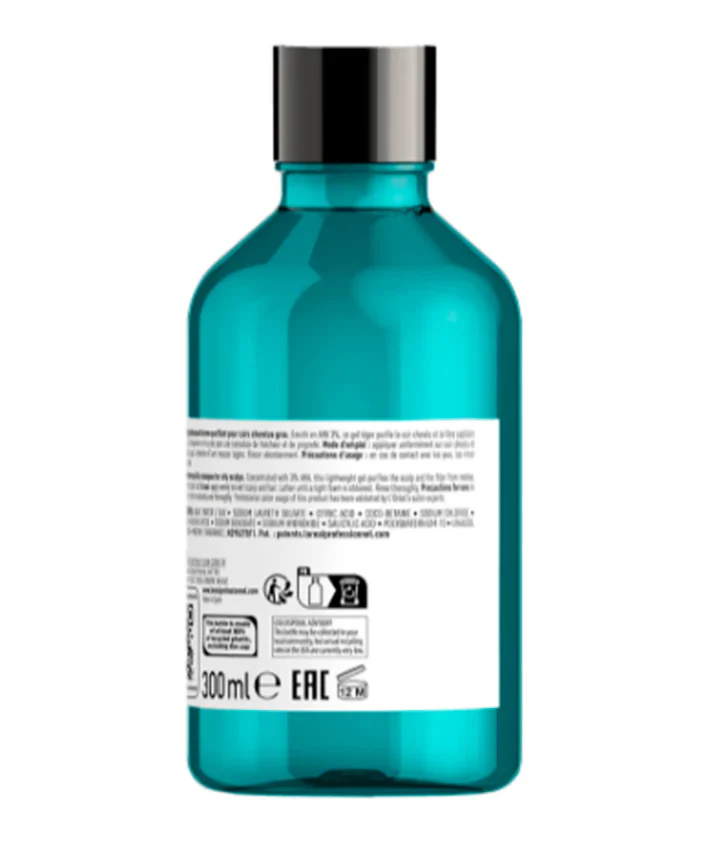 LOREAL SERIE EXPERT SCALP ADVANCE CONTROL ANTI GRASA SHAMPOO 300 ML - Image 2
