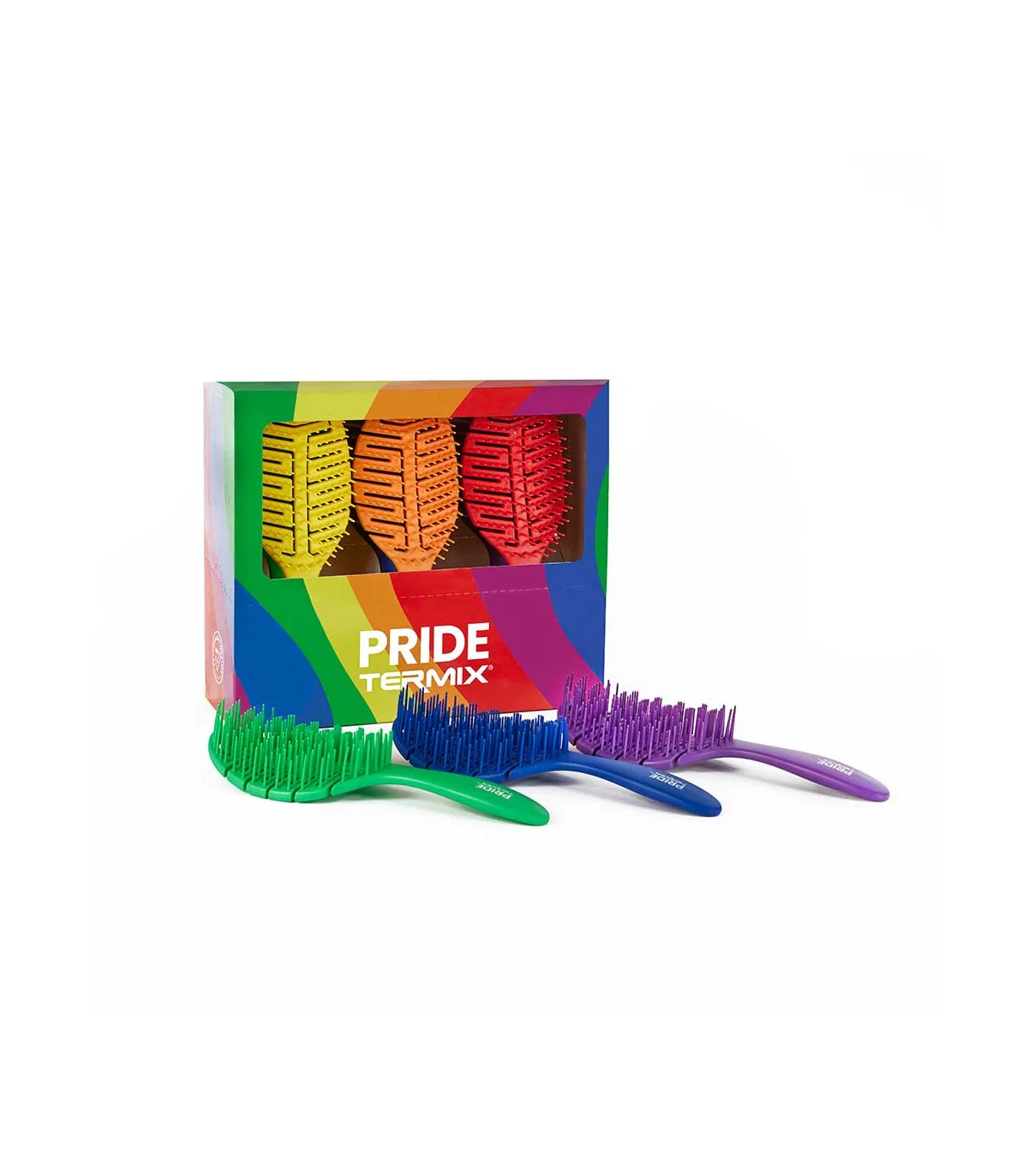 PACK DE CEPILLOS DETANGLING TERMIX PRIDE 6 UDS - Image 3