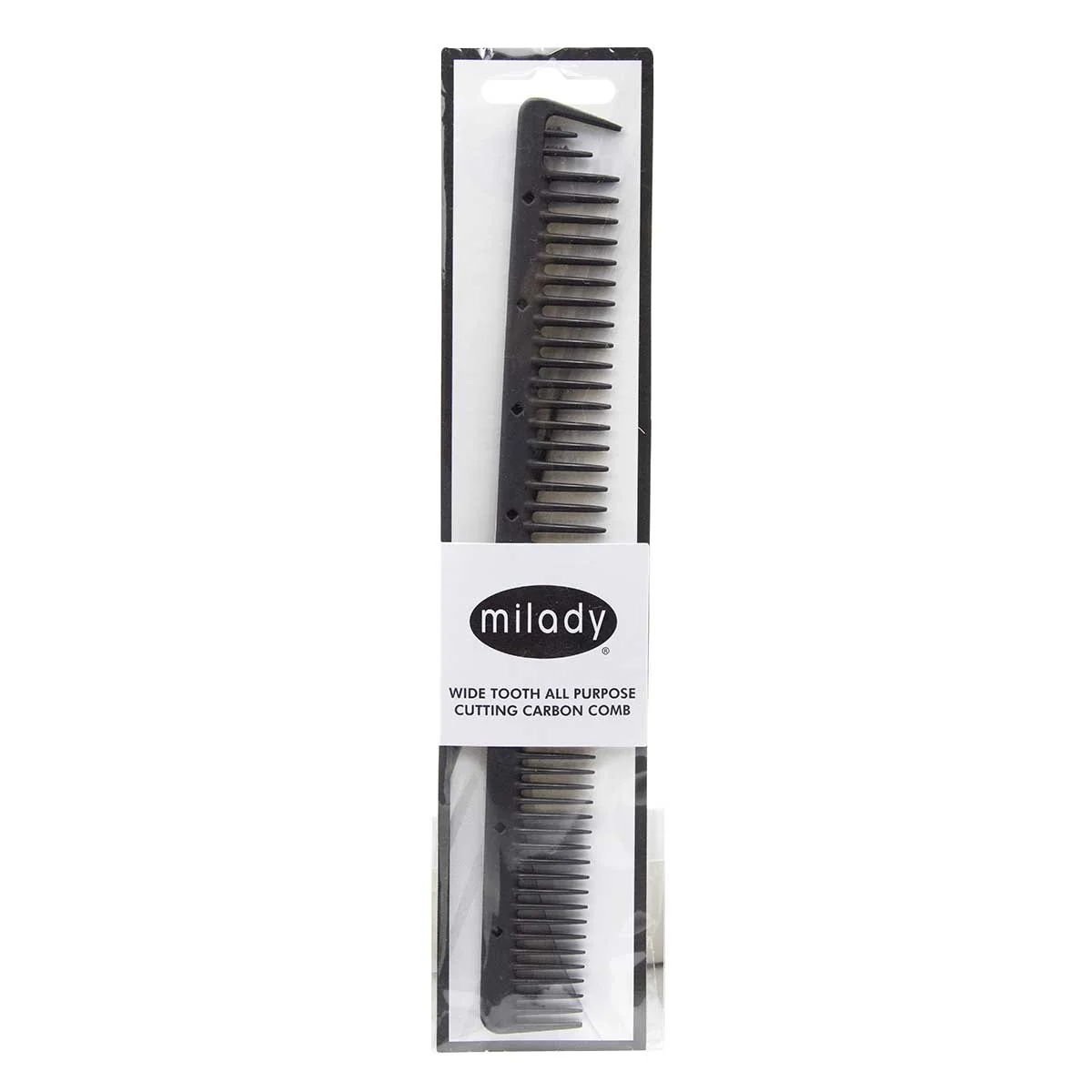 PEINE DE CARBON MILADY DE CORTE MULTIUSOS DIENTE ANCHO - Image 4