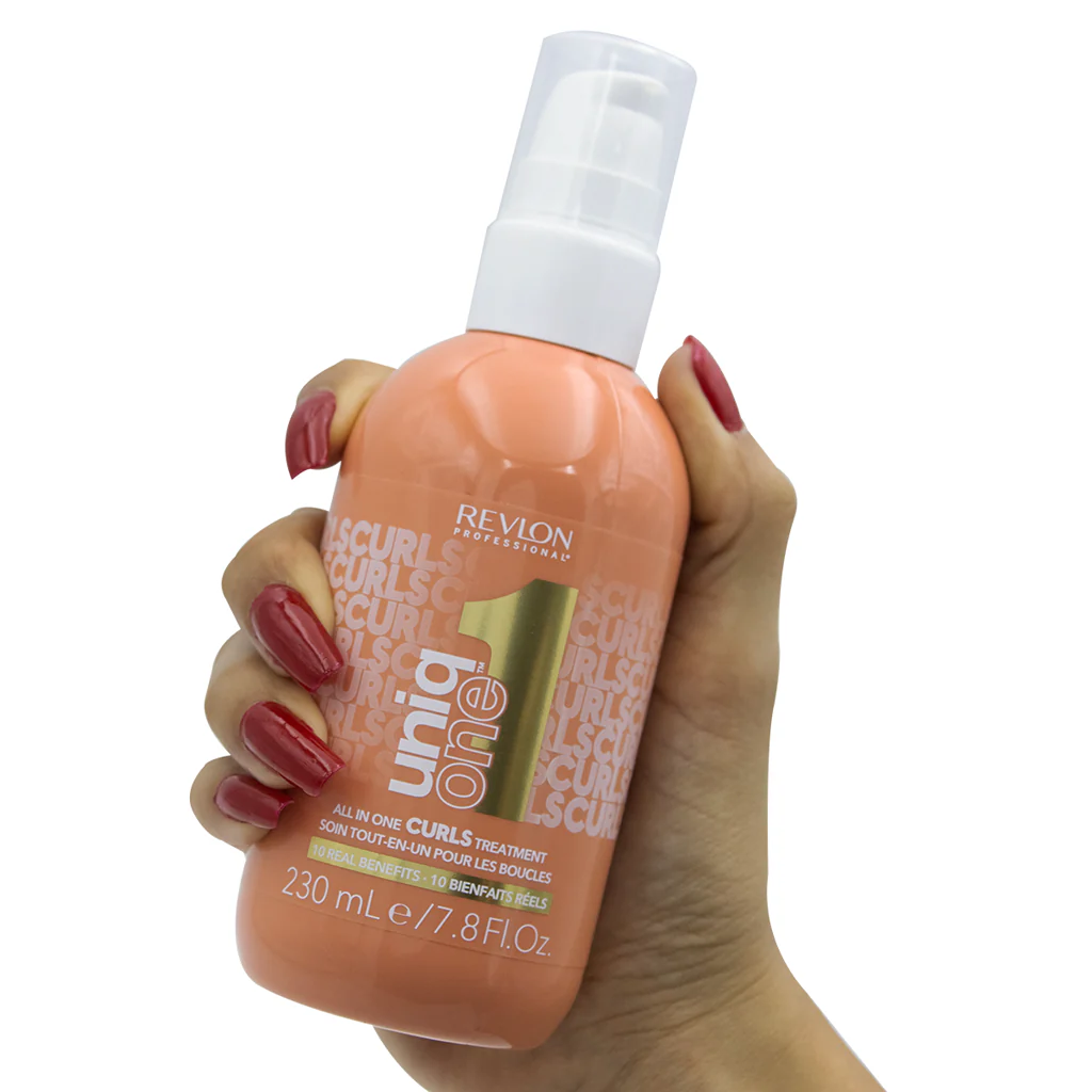 Revlon Uniq One All in One Tratamiento para Cabello Rizado 230mL - Image 2