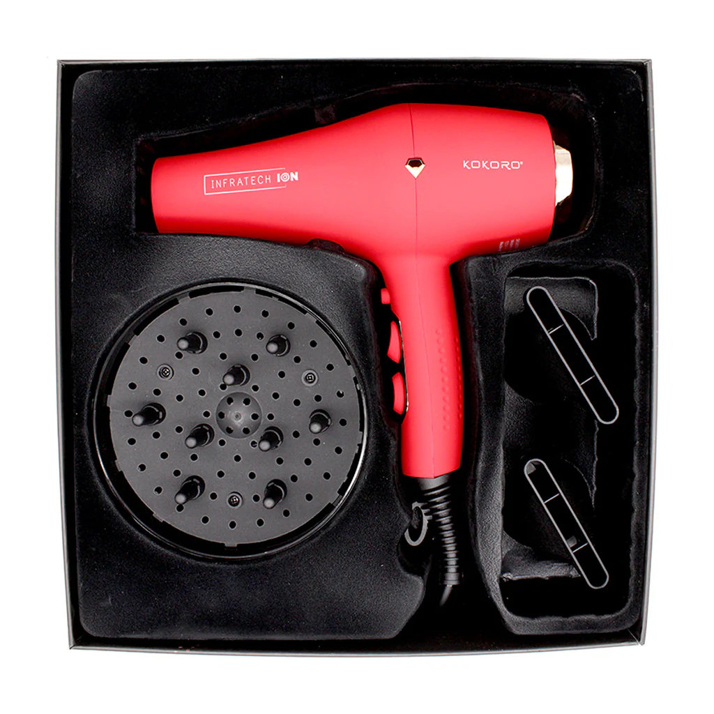Secadora Profesional Kokoro Infratech ION Roja - Image 6