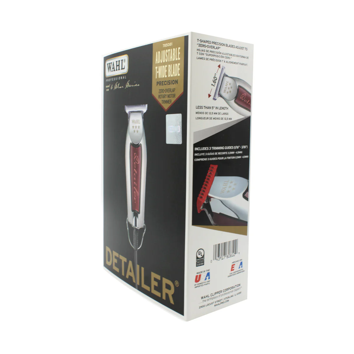 Máquina Trimmer WAHL Detailer Burgundy - Image 7