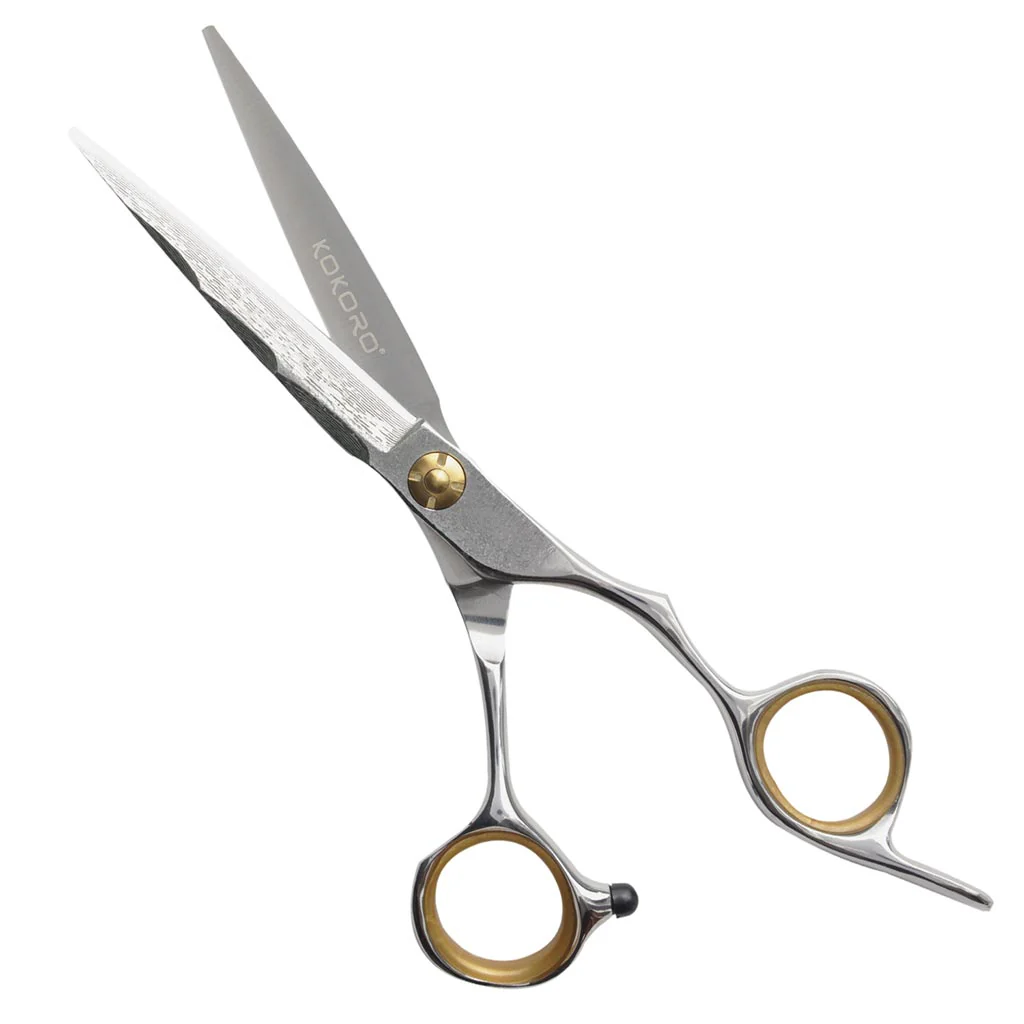 TIJERA PROFESIONAL KOKORO DAMASCO DE CORTE 6.0" - Image 3