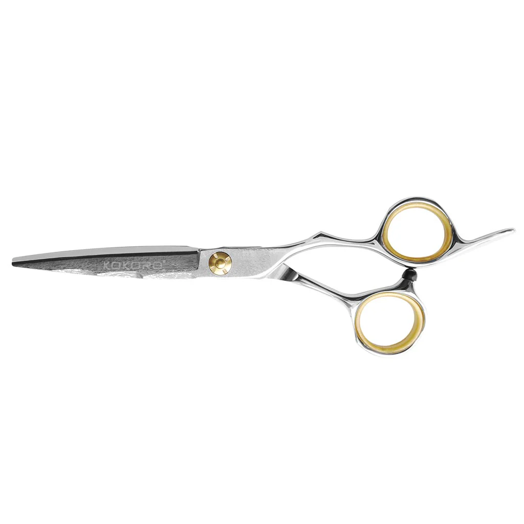 TIJERA PROFESIONAL KOKORO DAMASCO DE CORTE 6.0" - Image 4