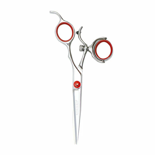 TIJERA PROFESIONAL KOKORO 360° RED ERGO 6.0"