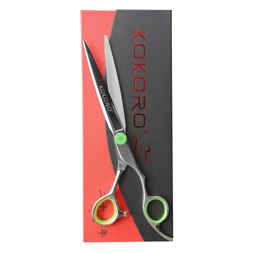 TIJERA PROFESIONAL KOKORO GREEN DE CORTE 7.0" - Image 4
