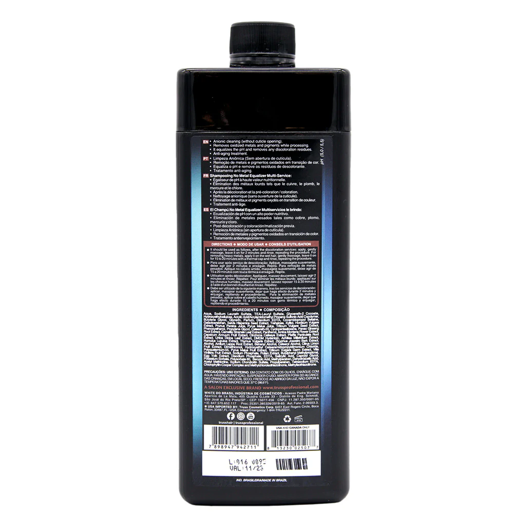 TRUSS No Metal Equalizer Shampoo 1000ml - Image 5