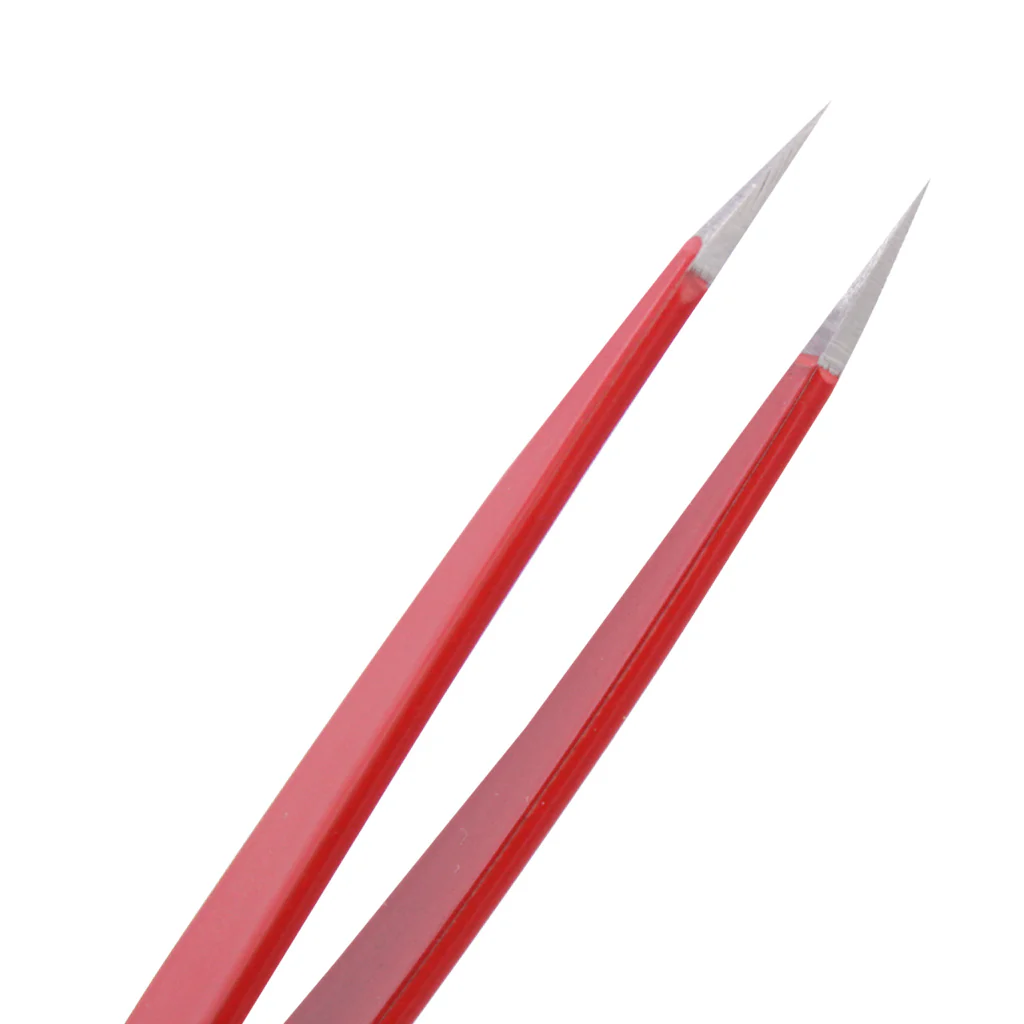 Tweezerman Pinza para Depilar Punta Fina Point Red - Image 2