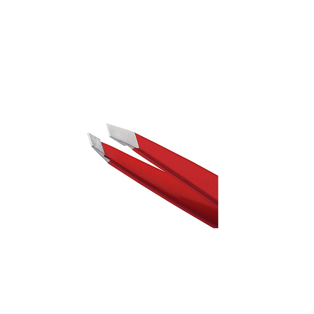 Tweezerman Pinzas para Ceja Slant Tweezer Rojo Signature Red - Image 2