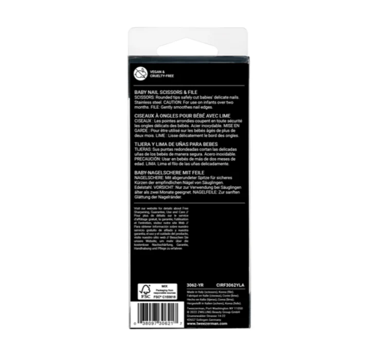 Tweezerman Tijeras para Uñas de Bebé - Image 5